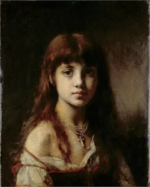The Artists Daughter, 1884 (see also 65310)