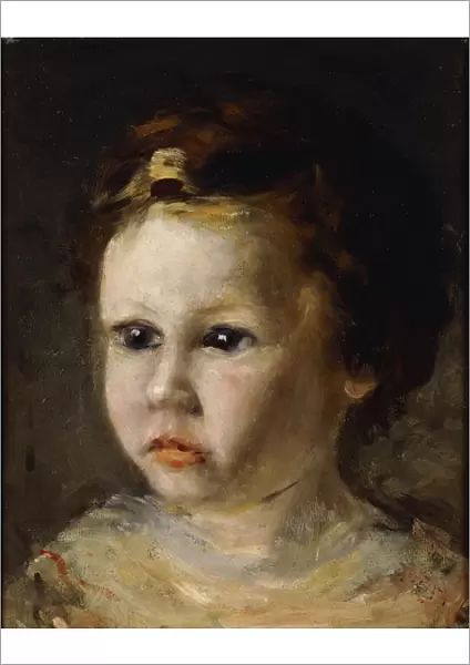 Portrait of Pierre Sisley, (oil on canvas)