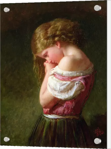 Early Sorrow, 1869 (oil on panel)