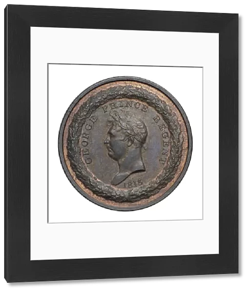 Trial pattern for the Waterloo Medal, 1815 (bronze)