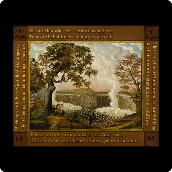 The Falls of Niagara, c. 1825 (oil on canvas)