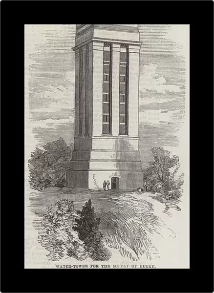 Water-Tower for the Supply of Rugby (engraving)