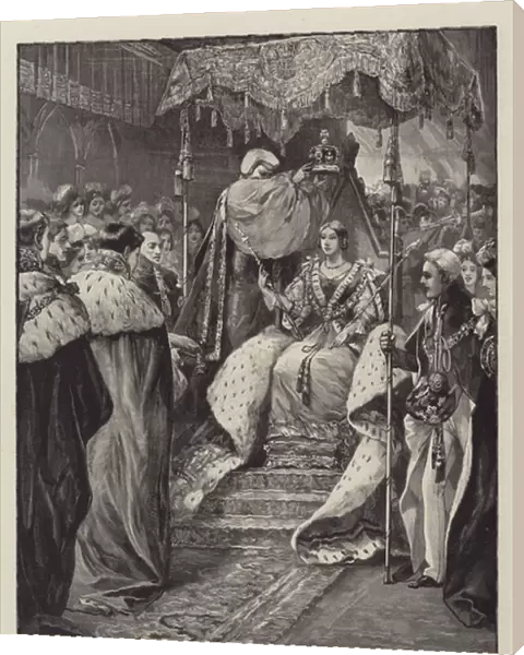 Coronation of Queen Victoria, 28 June 1838 (engraving)