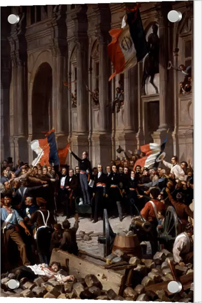 Revolution of 1848: Alphonse de Lamartine (1790 - 1869)