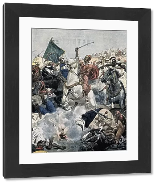 BELTRAME, Achilles (1871-1945). War in Morocco. The rebels attack again Casablanca