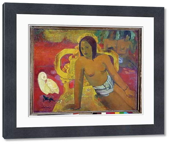 Vairumati. Painting by Paul Gauguin (1848-1903), 1897. Oil on canvas. Dim: 0. 73 x 0. 94