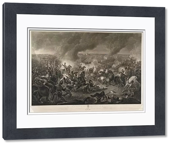 The period is towards the close of day... Battle of Waterloo, 18 June 1815
