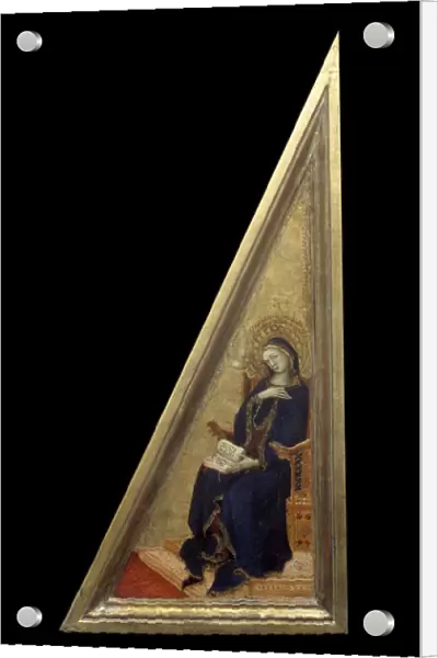 L Annunciation Painting by Matteo Giovanetti (1300-1369) 14th century Sun