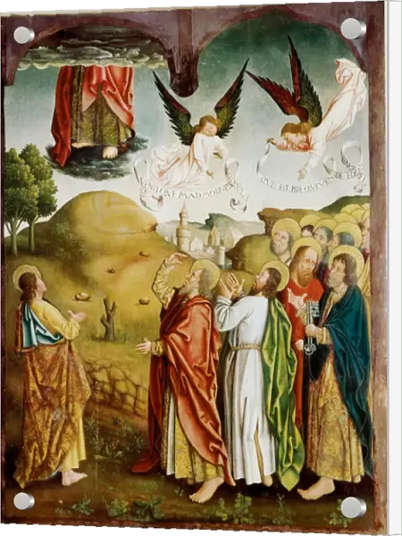 The Ascension, painting by Fernando Gallego, 15th century