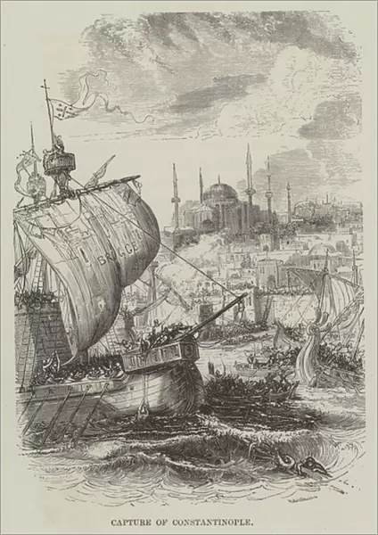 Capture of Constantinople (engraving)