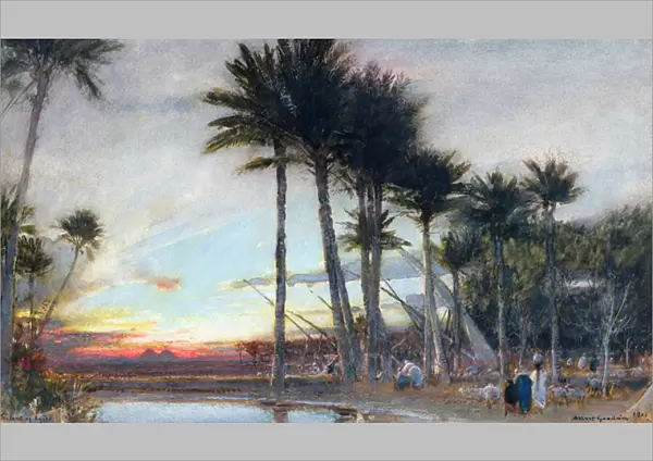 The Land of Egypt, 1913 (w  /  c on paper)