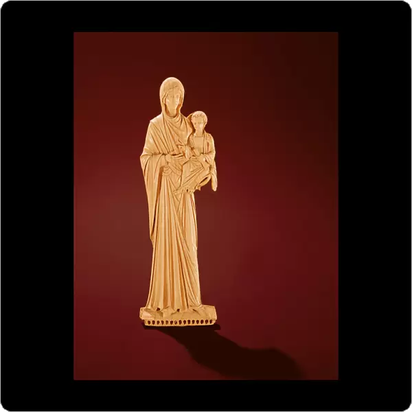Virgin and Child (ivory)