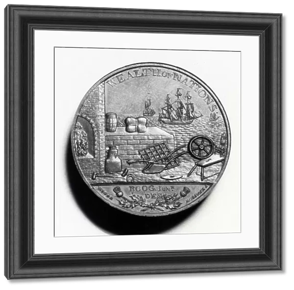 Scottish Penny commemorating Adam Smith (reverse), 1797 (copper