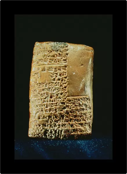 Cuneiform Tablet (clay)