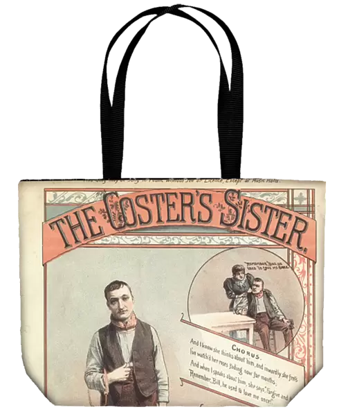 The Costers Sister (colour litho)