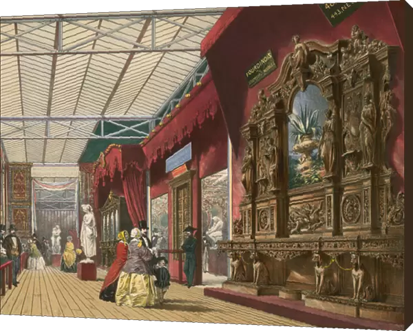 Fourdinois, The Great Exhibition of 1851 (colour litho)