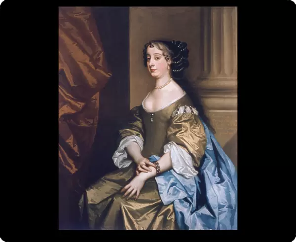 Portrait of Barbara Villiers (oil on canvas)
