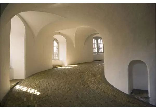 Interior of the Round Tower, completed 1643 (photo)