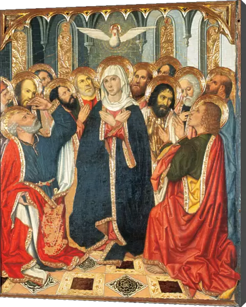 Table of Pentecost. From the Altarpiece of Constable of Portugal (1464-1465)