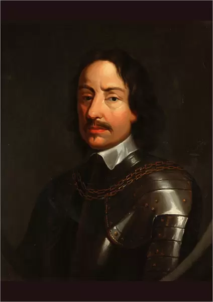Oliver Cromwell (oil on canvas)