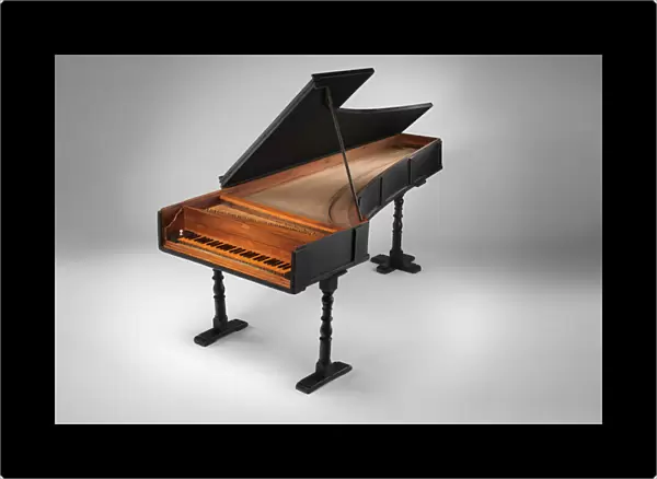 Grand Piano, 1720 (cypress, boxwood, paint, leather, fir)
