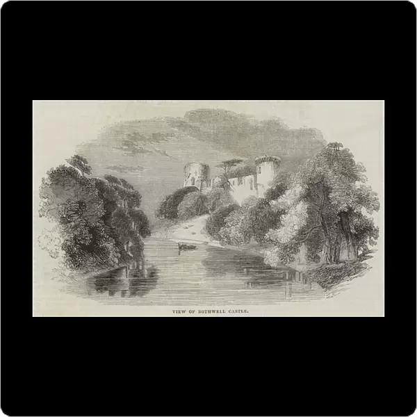 View of Bothwell Castle (engraving)