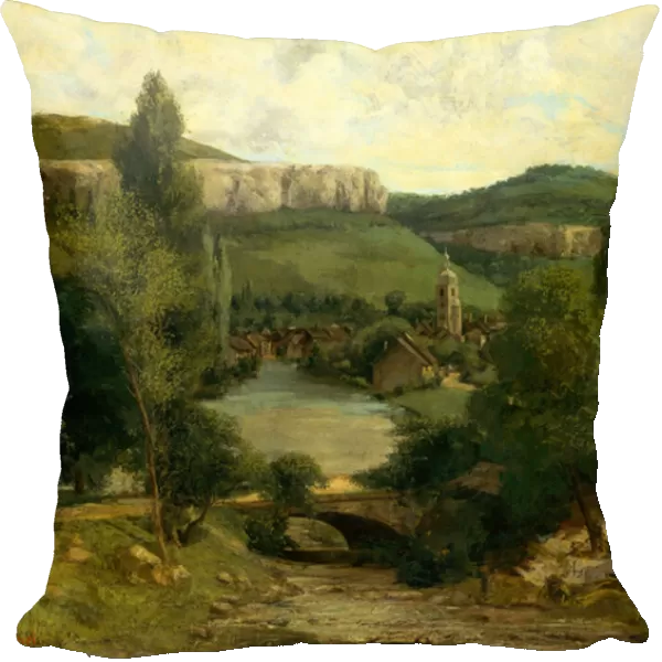 View of Ornans, c. 1850 (oil on canvas)