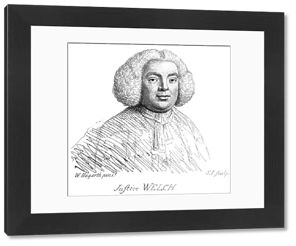 Justice Welch - portrait by William Hogarth