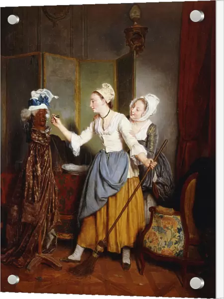 Dressing of a Mannequin; La Toilette de Mannequin, 1835 (oil on canvas)