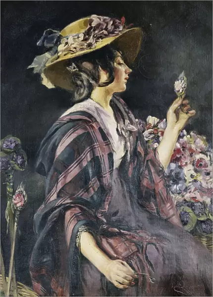 Pygmalion, 1914 (oil on canvas)