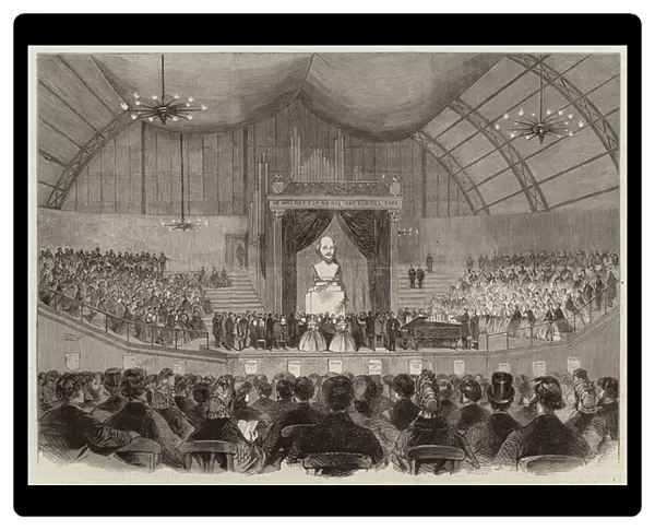 The Shakespeare Commemoration in London (engraving)