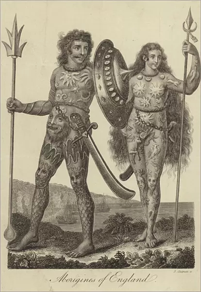 Aborigines of England (engraving)