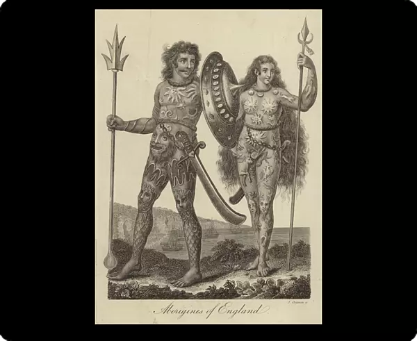 Aborigines of England (engraving)