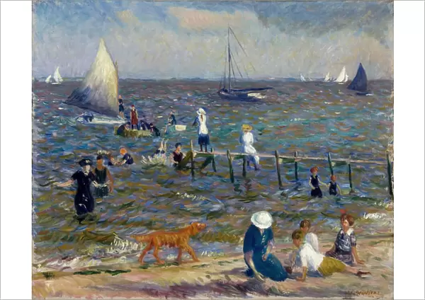 The Little Pier, 1914 (oil on canvas)