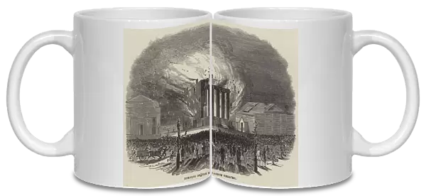 Burning of the Glasgow Theatre (engraving)