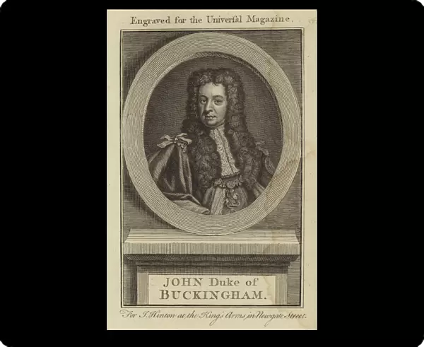 John, Duke of Buckingham (engraving)