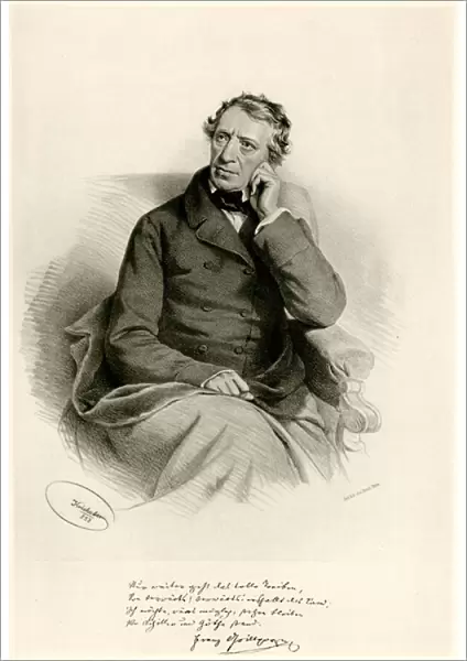 Franz Grillparzer, 1884-90 (phototype)