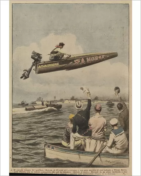 The Flying Dinghy (Colour Litho)