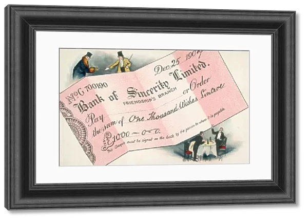 Bank Of Sincerity Limited, Friendship Branch (colour litho)