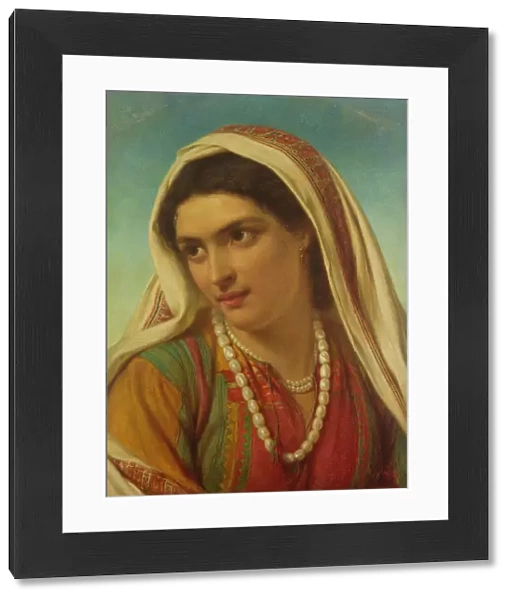 An Arab Girl, 1866 (oil on panel)