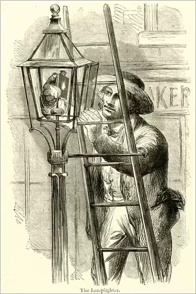 The Lamplighter (engraving)