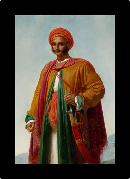 Study for Portrait of an Indian, c. 1807 (oil on canvas)
