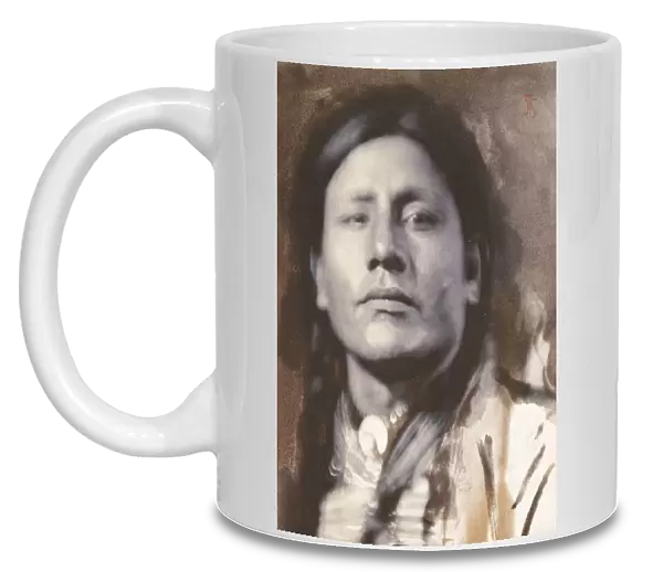 A Sioux Chief, c. 1898 (platinum print)