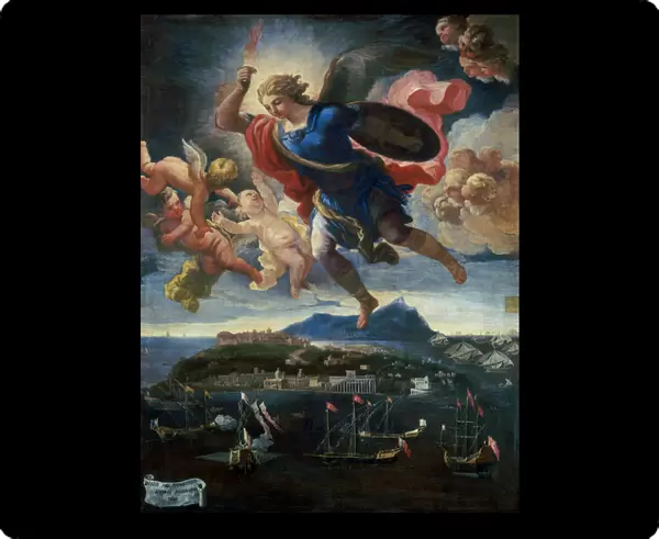 Saint Michael Archangel defends the island, 1680-90