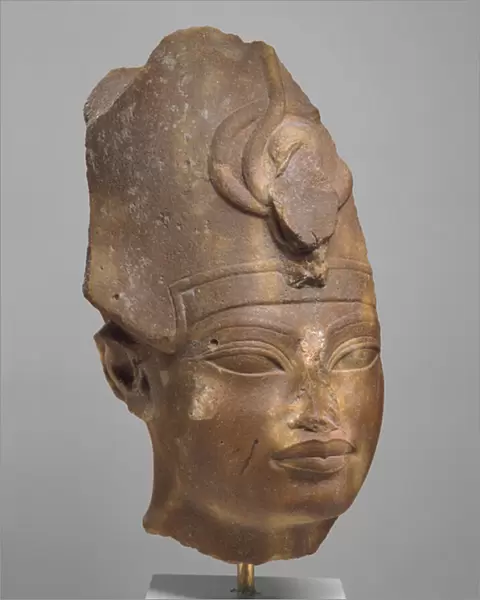 Amenhotep III in the Blue Crown, c. 1390-52 B. C. (quartzite)