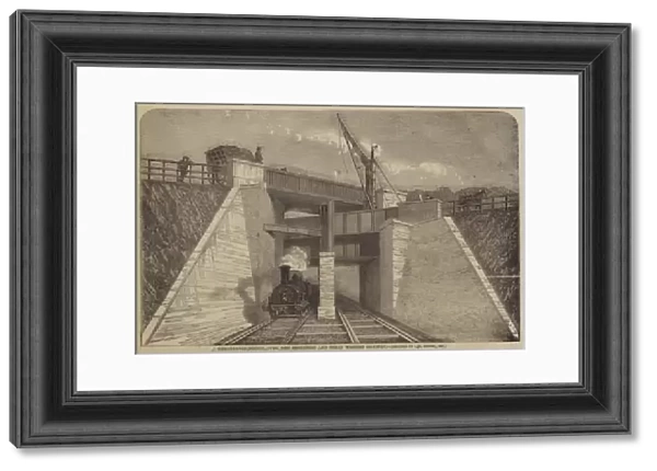 Remarkable Bridge over the Brentford and Great Western Railway (engraving)