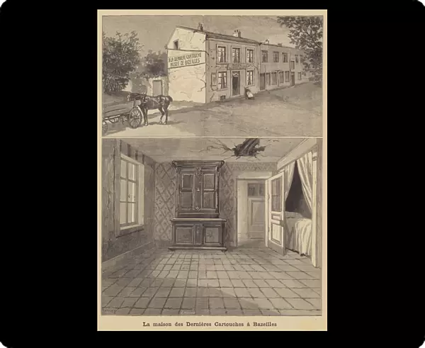 Museum of Bazeilles, France (litho)