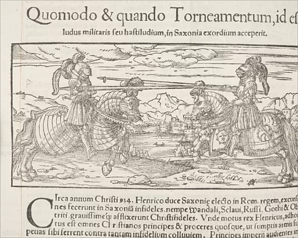 Cosmographia, Fol 744, 1544 (engraving)