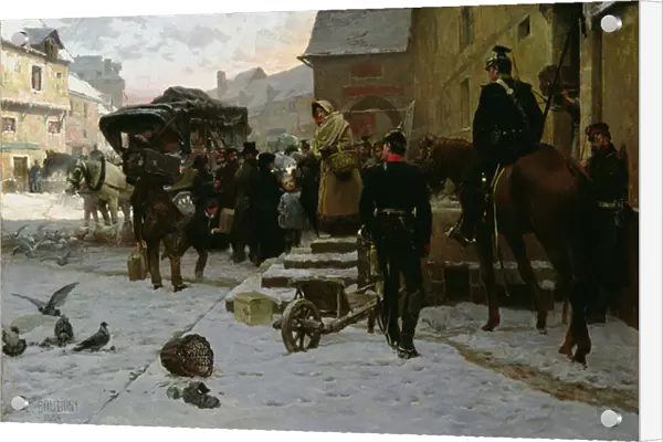 Boule de Suif, 1884 (oil on canvas)