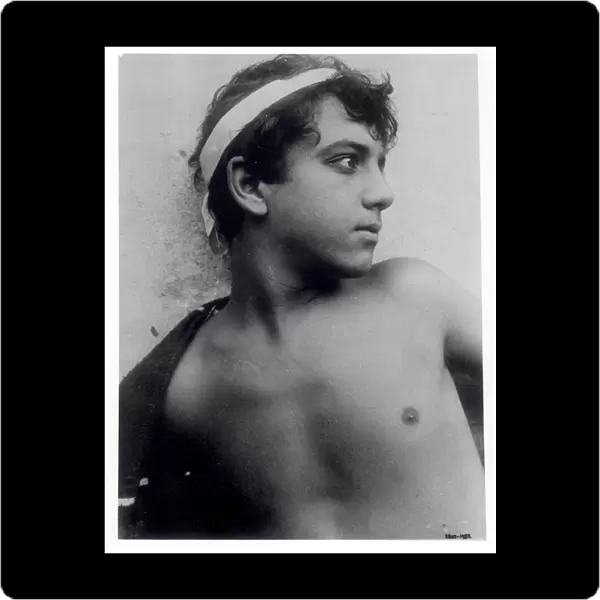 A Sicilian Boy (b  /  w photo) (see also 172365)
